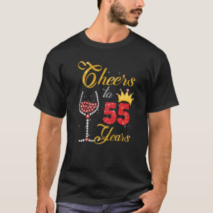 T-shirt Salutations à 55 Ans 1967 55ème Anniversaire Diama