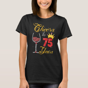 T-shirt Salutations à 75 Ans 1948 75ème Anniversaire Diama