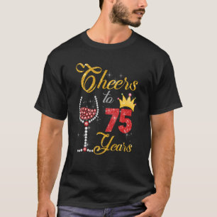 T-shirt Salutations à 75 Ans 1948 75ème Anniversaire Diama