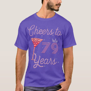 T-shirt Salutations À 79 Ans 79E Anniversaire Anniversaire