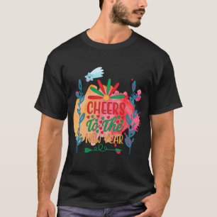 T-shirt Salutations au Nouvel An Petite étoile souriante