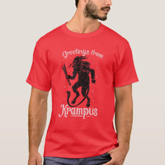 T-shirt Salutations De Krampus, Paganisme Pré-Germanique A