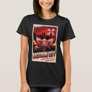 T-shirt Salutations de Raccoon City Resident Evil Horreur 