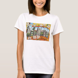 T-shirt Salutations de voyage d'Atlanta Georgia_Vintage