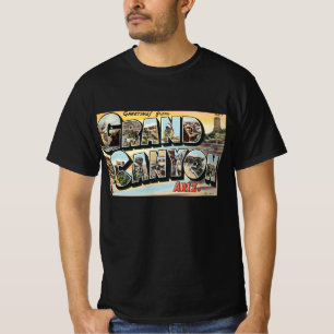 T-shirt Salutations Vintage voyage de Grand Canyon Arizona