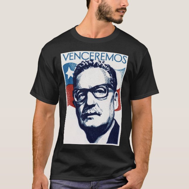 T-shirt Salvador Allende - Venceremos (Devant)