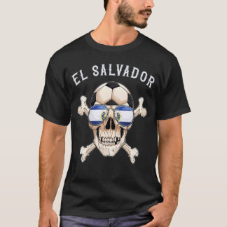 T-shirt Salvador Football Pirates Head Fan Salvadorien