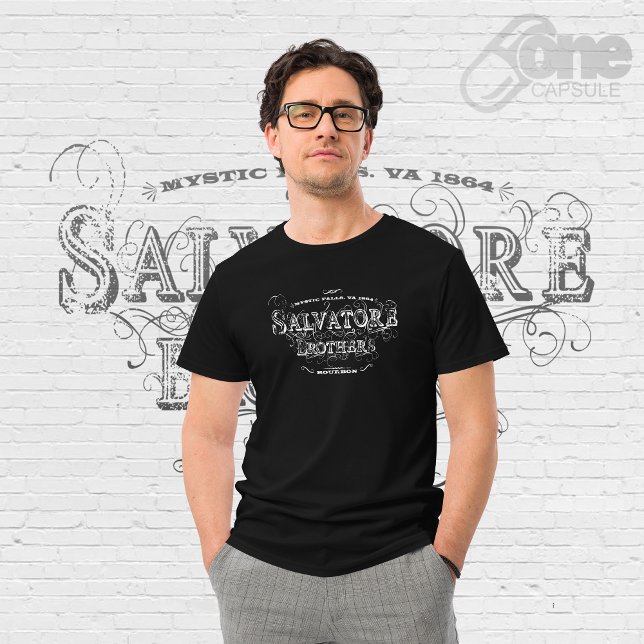 T-shirt Salvatore Brother's Bourbon (Créateur téléchargé)