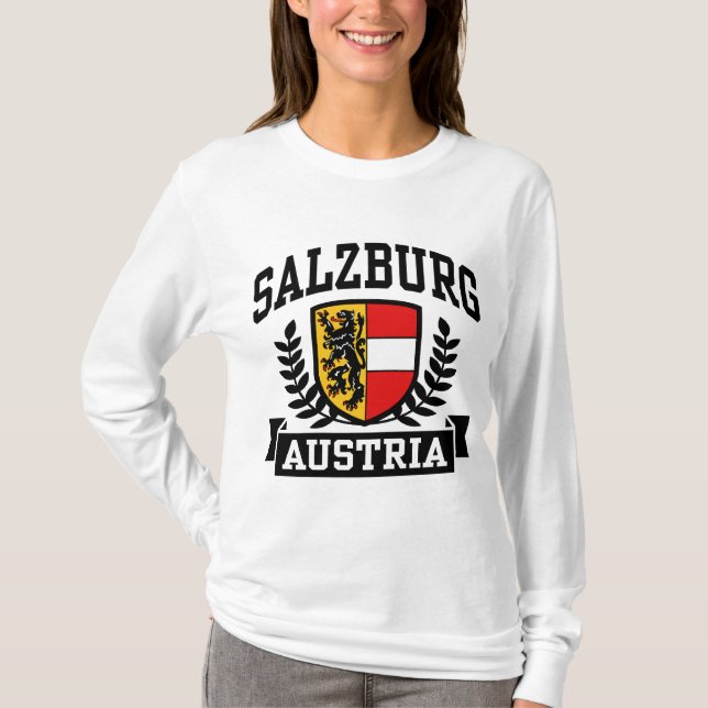 T-shirt Salzbourg Autriche (Devant)