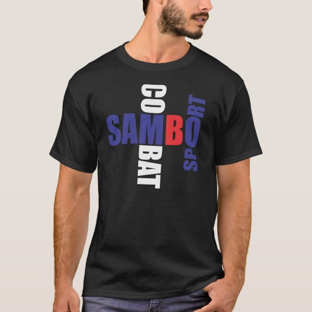 T-shirt Sambo Combat Sport (Devant)