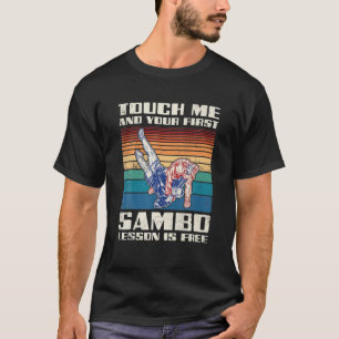 T-shirt Sambo Lutte Martial Arts Russie Martial