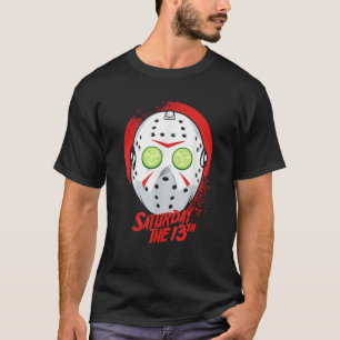 T-shirt Samedi 13 horreur effrayante Costume drôle d'Hallo