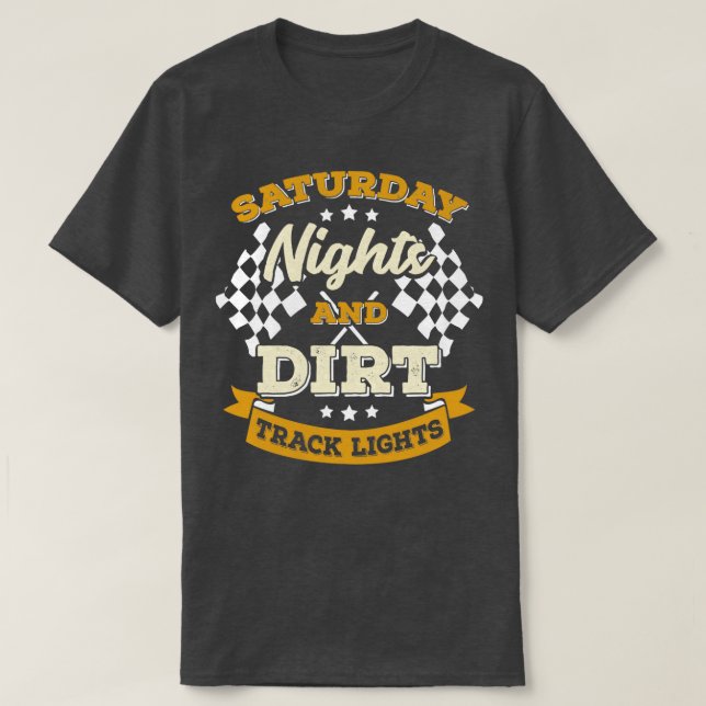 T-shirt Samedi Soirées Et Lumières Sur Les Pistes (Design devant)