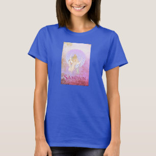 T-shirt Samhain Salutations Déesse Lunaire T Chemise