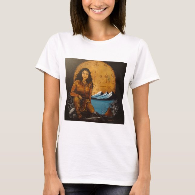 T-shirt Samisk inspiration  (Devant)