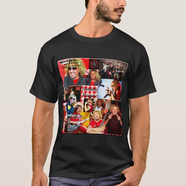 T-shirt Sammy Hagar Rock (Devant)
