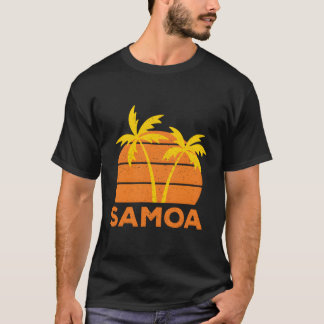 T-shirt Samoa Vacances Samoan Souvenir Cadeau