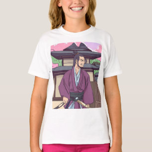 T-shirt samouraï