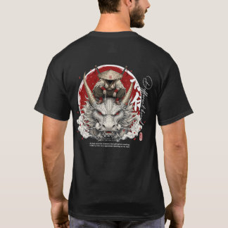 T-Shirt Samouraï Cavalier de Dragon | Japonais