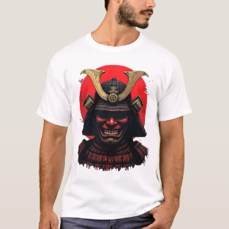 T-shirt ⚔️ Samouraï Intrépide – Guerrier du Soleil Levant