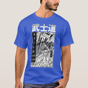 T-shirt Samouraï japonais avec Kanji - Cool Japon guerrier