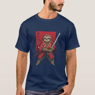 T-Shirt Samouraï Paresseux