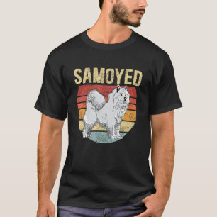 T-shirt Samoyed Chien Samoyeds Chien Propriétaire Samoyed