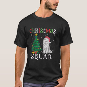 T-shirt Samoyed Chien Squad Garçons Filles Enfants Arbre d