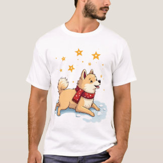 T-shirt Samoyed Snow Angel