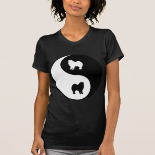 T-shirt Samoyed Yin Yang