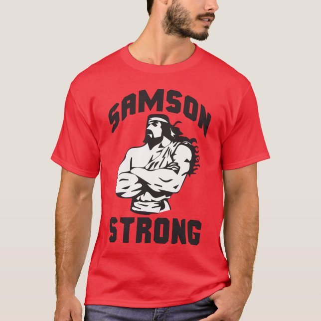 T-shirt Samson Strong - Bodybuilding (Devant)