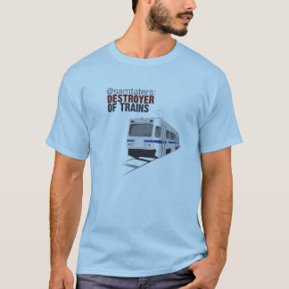 T-shirt @samtaters : destroyer des trains