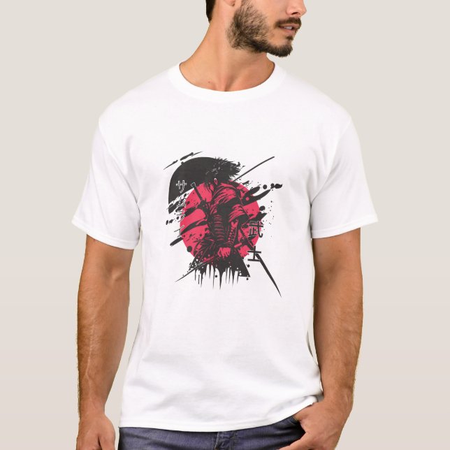 T-shirt Samurai Code Of Silence (Devant)