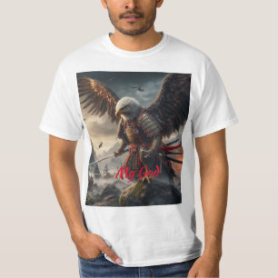 T-shirt Samurai Eagle : Scène de champ de bataille hyper-r