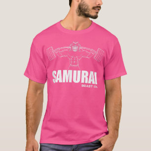 T-shirt SAMURAI Fitness Beast Sur Gym Motivation Fitness S