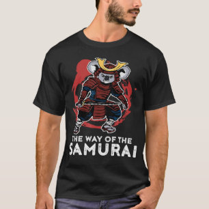 T-shirt Samurai Funny Samurai Koala Warrior Japon