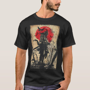T-shirt Samurai guerrier bushido code espadon japonais