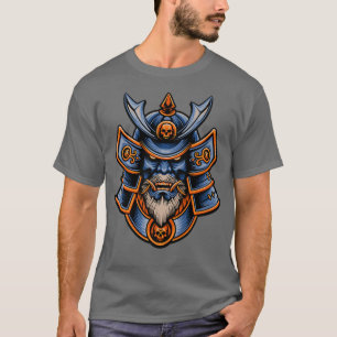 T-shirt Samurai Guerrier Bushido Oni Masque Culture japona