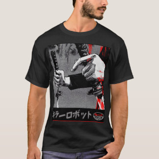 T-shirt Samurai japonais guerrier style urbain