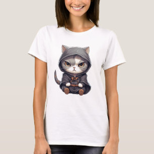 T-shirt Samurai Kitten