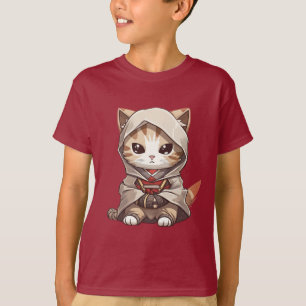 T-shirt Samurai Kitten