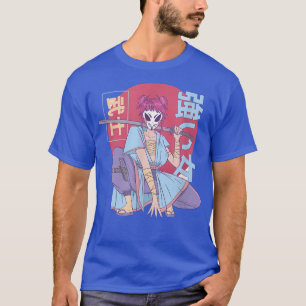 T-shirt Samurai Warrior Anime Japonais Japon (2)