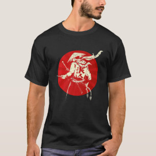 T-shirt Samurai Warrior Code Bushido Espadons japonais