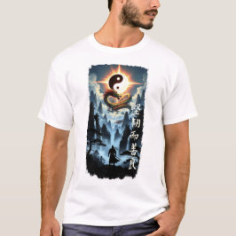 T-shirt Samurai - Yin et Yang