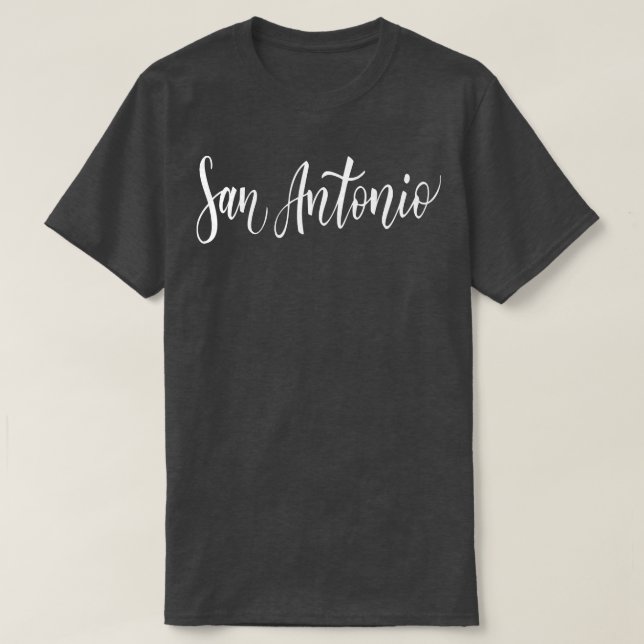 T-shirt San Antonio City au Texas 2 (Design devant)