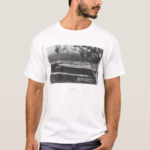 T-shirt San Diego, baie de CA et ville de Point Loma