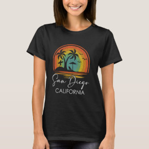 T-shirt San Diego Beach California Summer Vacances Tropica