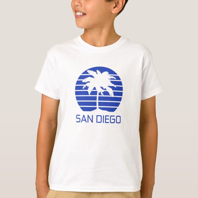 T-shirt San Diego California (Devant)