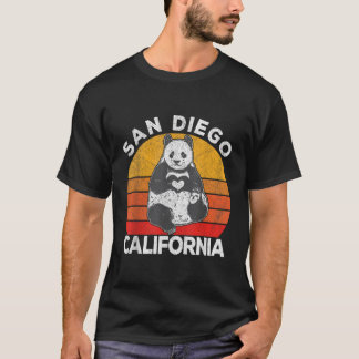 T-shirt San Diego California Panda Zoo