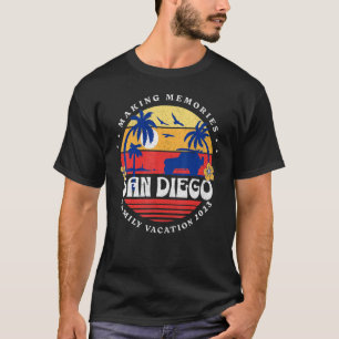 T-shirt San Diego Family Vacation 2023 Faire des souvenirs